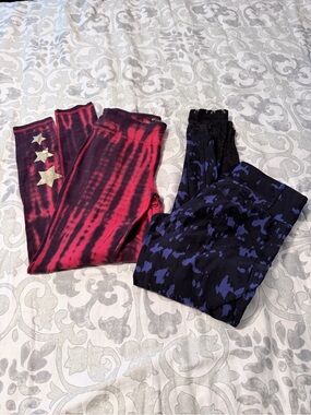 Set of 2 WARRIOR by Danica Patrick work out Leggings